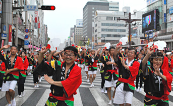 祭りの模様