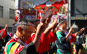 祭りの模様