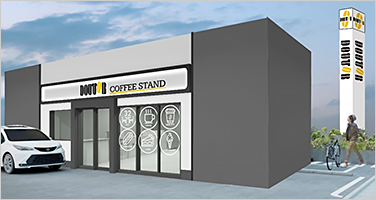 ドトールコーヒースタンド外観のイメージ