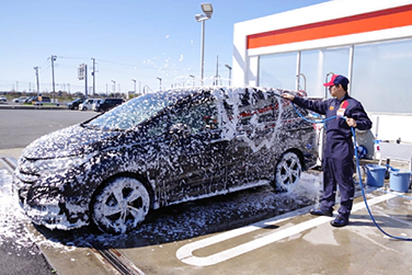 泡シャンプーのイメージ