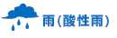 雨（酸性雨）