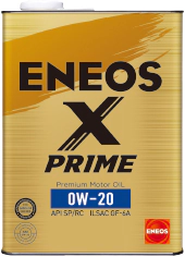 ENEOS X PRIME 0W-20製品画像