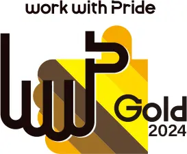 PRIDE Index Gold (work with Pride) logo