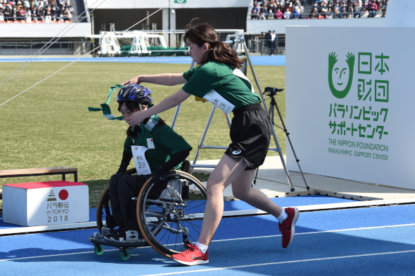 パラ駅伝 in TOKYO 2018の様子その2