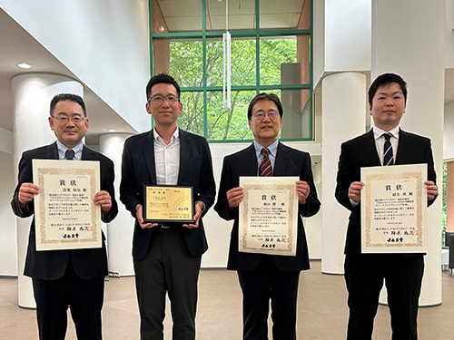 技術賞を受賞した当社研究員