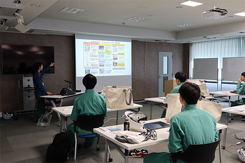 ENEOS川崎製油所での講義