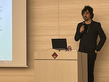 Sinan Caner Yamak氏（アジア太平洋研究科）発表