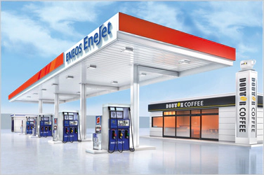 ドトールコーヒーショップ併設店外観のイメージ